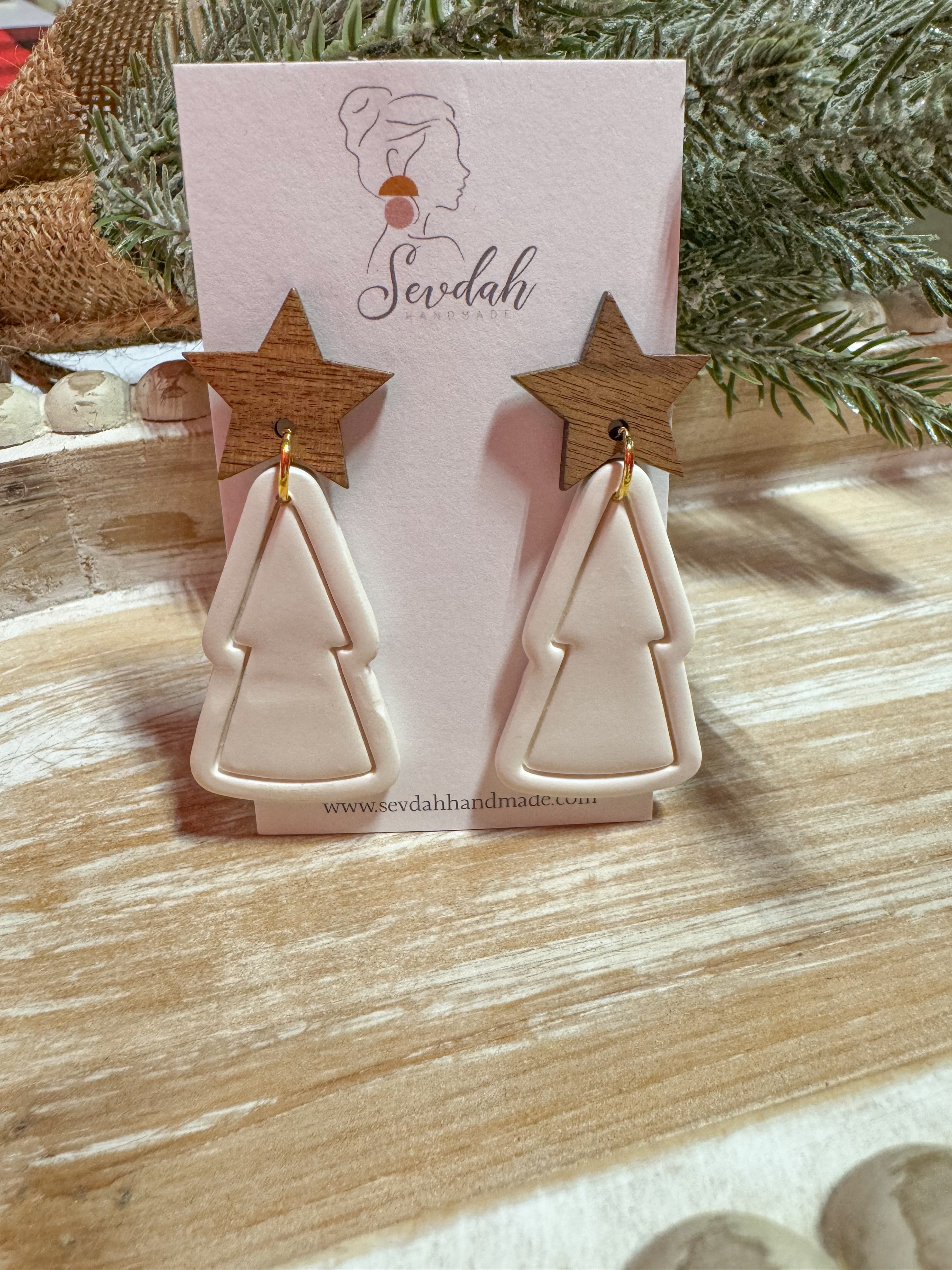 Wooden star top trees