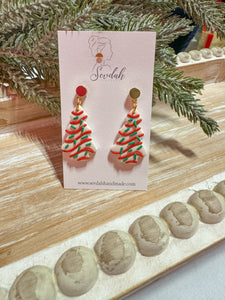 Christmas cake dangles