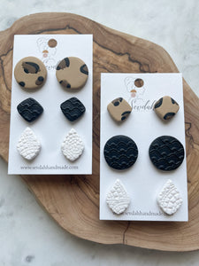 Leopard 3 pack studs