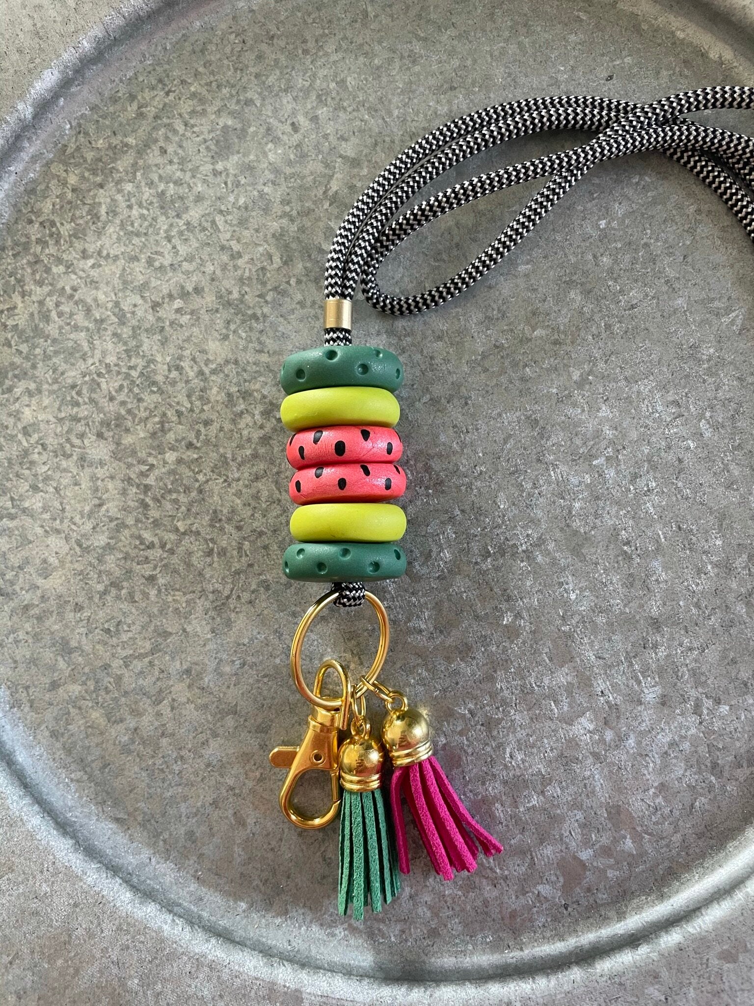 Watermelon 3 lanyard